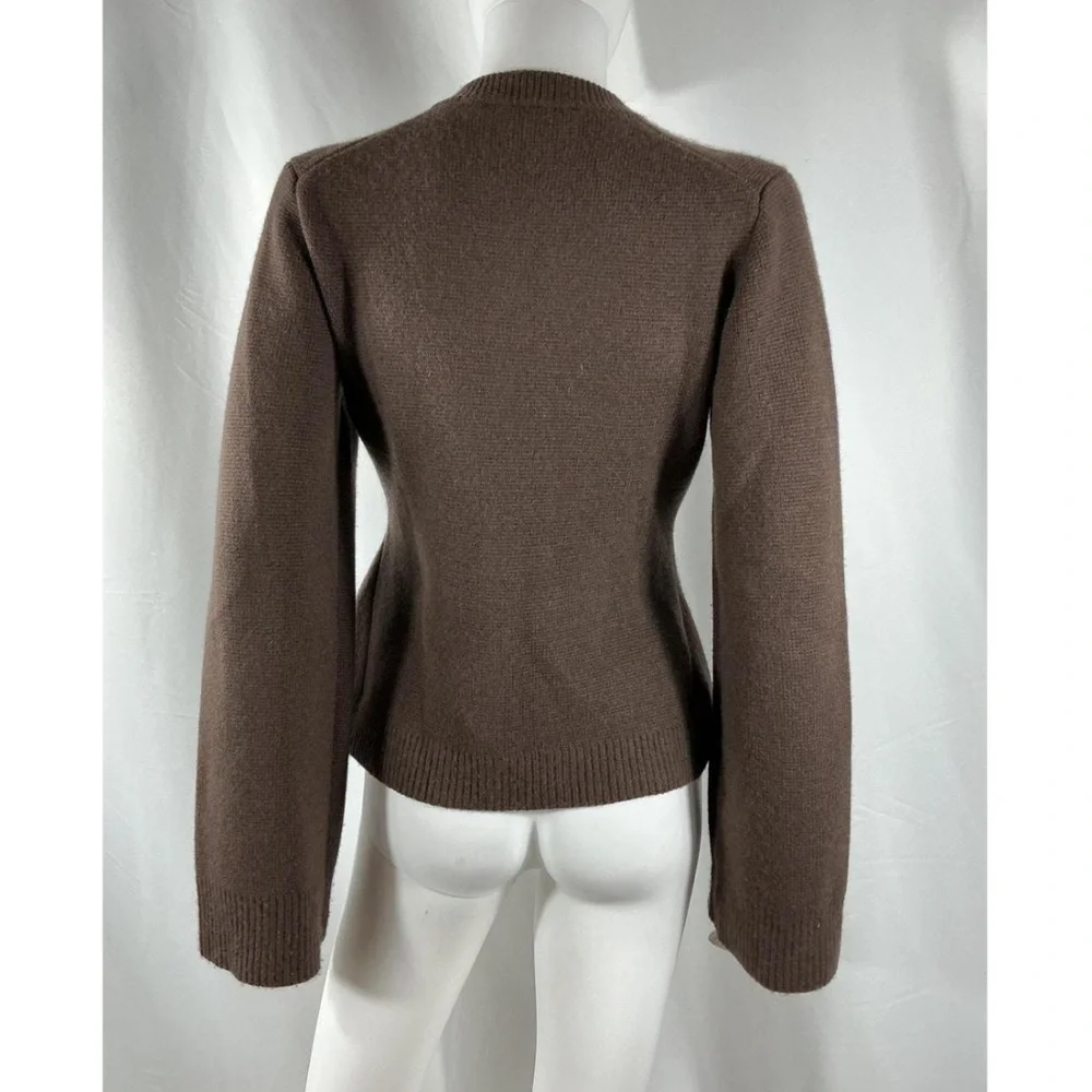 Jenni Kayne Cooper Cardigan in Brown. Small - Picture 3 of 5